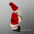 Musical de 30 cm Santa Claus Saxophone Xmas Decoración juguete